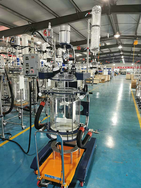 雙層過濾玻璃反應釜