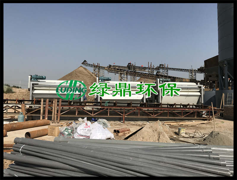 洗砂污泥壓濾機(jī)處理沙場泥漿（西安洗沙廠） 4