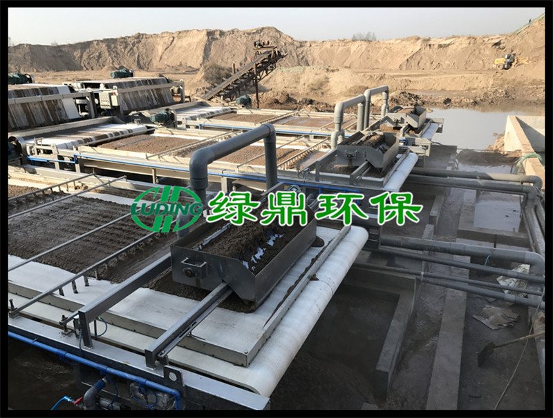 洗砂污泥壓濾機(jī)處理沙場泥漿（西安洗沙廠） 5