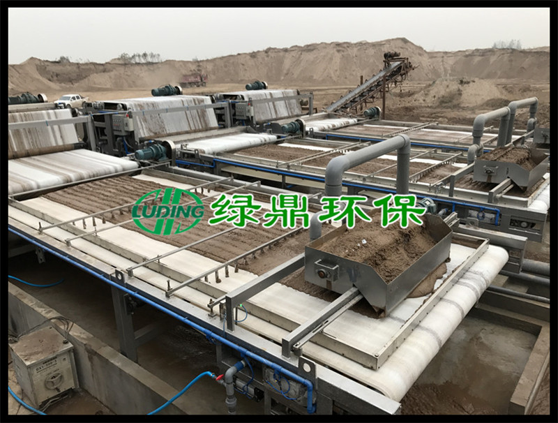 洗砂污泥壓濾機(jī)處理沙場泥漿（西安洗沙廠） 8