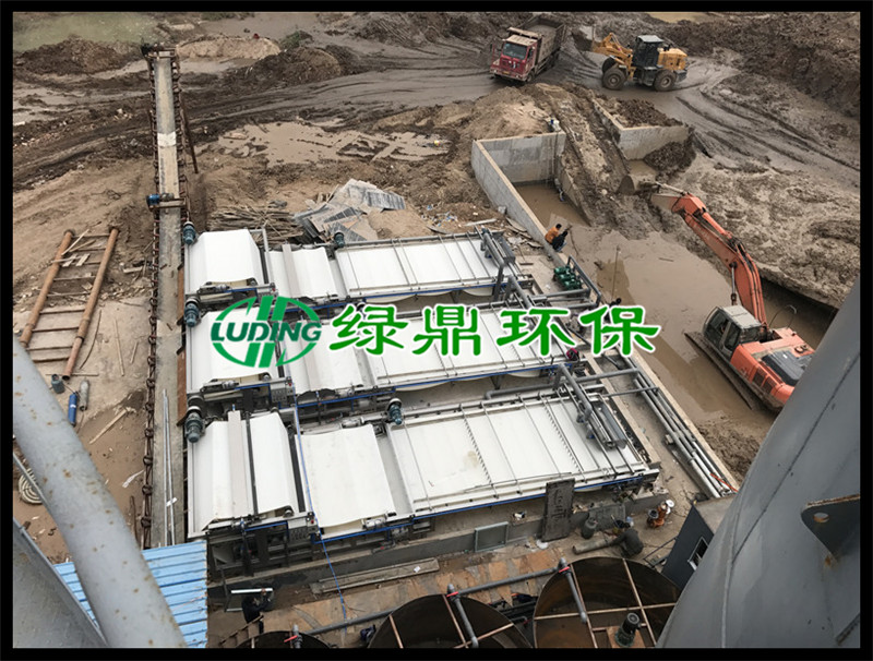 洗砂污泥壓濾機(jī)處理沙場泥漿（西安洗沙廠） 2