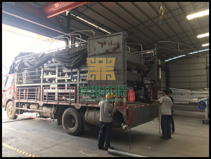 帶式壓濾機(jī)用于惠城污水廠工程
