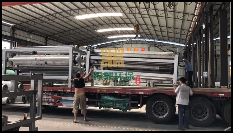帶式壓濾機(jī)發(fā)貨田林工廠污水處理